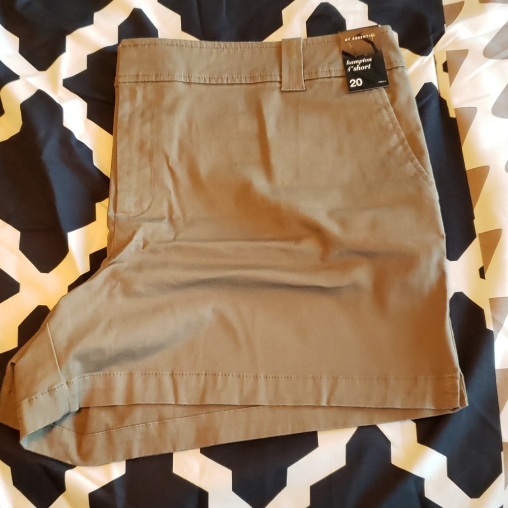 4" Shorts - Olive color